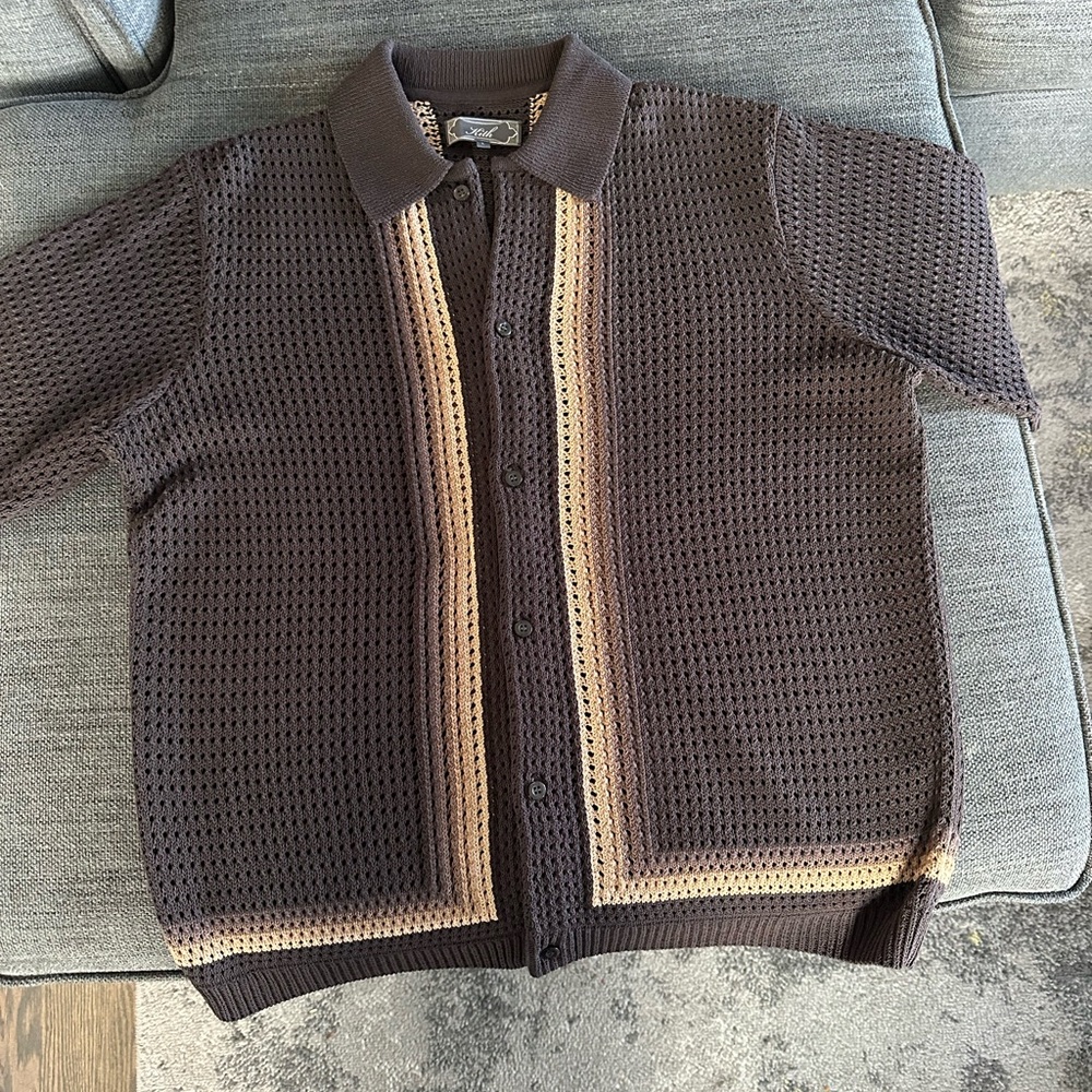 Kith Thompson Crochet Button Down - Picture 2 of 4
